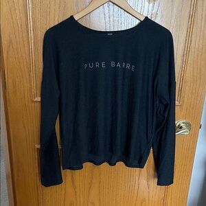Beyond Yoga Black Long Sleeve Tee